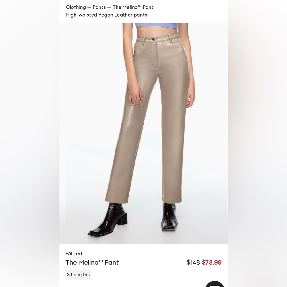 Wilfred The Melina Pant in Tan